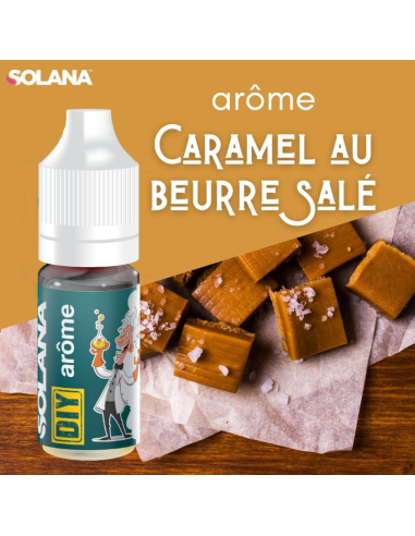 SOLANA Caramel Beurre Salé concentré 10ml