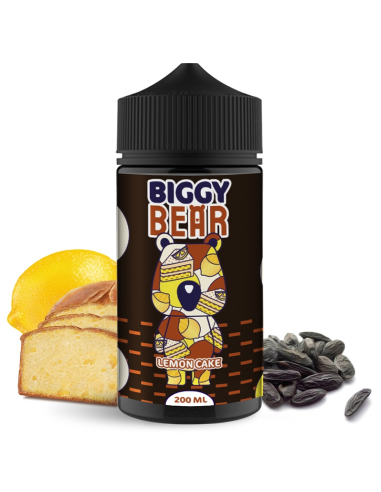 BIGGY BEAR Lemon Cake shortfill 200ml