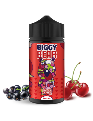 BIGGY BEAR Cassis Cerise shortfill 200ml