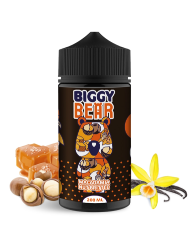 BIGGY BEAR Macadamia Nut Brittle shortfill 200ml