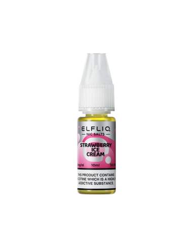 ELFBAR Elfliq Strawberry Ice Cream salts 20mg