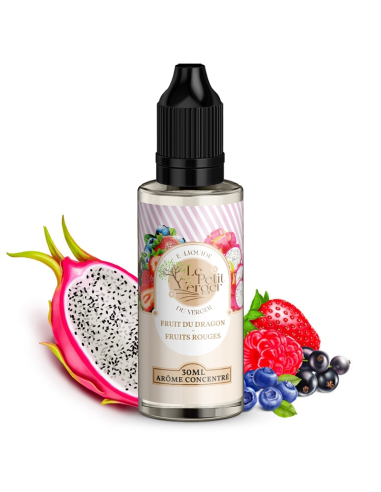 LE PETIT VERGER Fruit du dragon Fruits rouges concentré 30ml