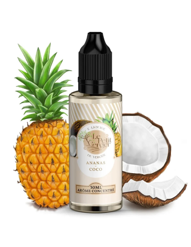 LE PETIT VERGER Ananas Coco concentré 30ml