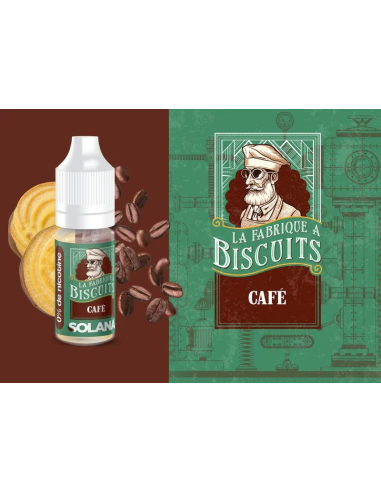 SOLANA Fabrique à biscuit café concentré 10ml