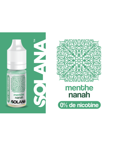 SOLANA Menthe Nanah concentré 10ml