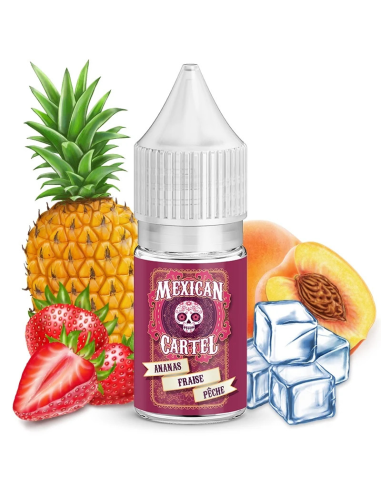 Mexican Cartel Ananas Fraise Peche concentré 10ml