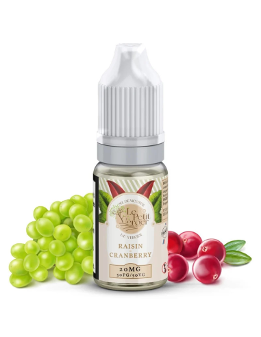 LE PETIT VERGER Raisin Cranberry salts 20mg