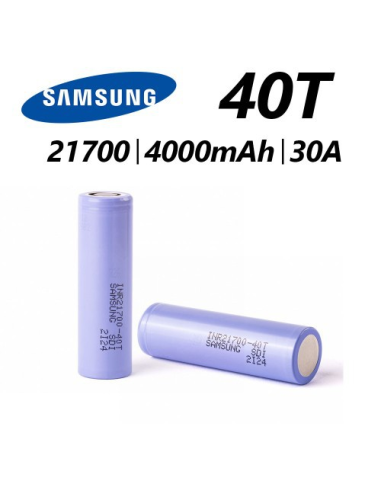 SAMSUNG 40T Batterie 21700 30A