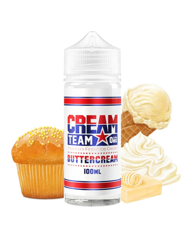 King Crest's Buttercream Shortfill 100ml