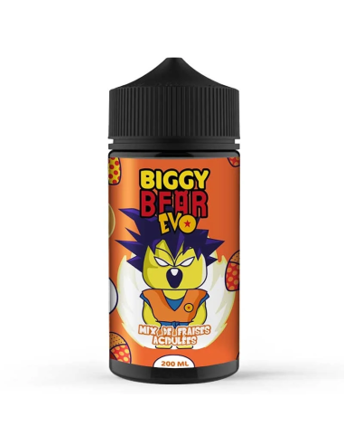 BIGGY BEAR Evo Mix De Fraises Acidulées shortfill 200ml