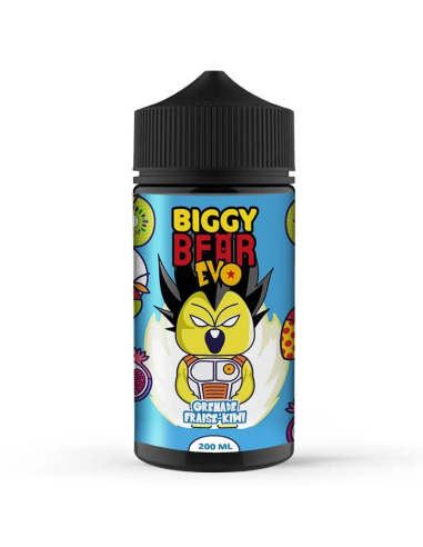 BIGGY BEAR Evo Grenade Fraise Kiwi shortfill 200ml