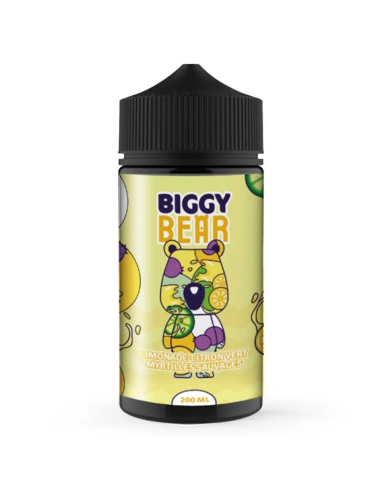 BIGGY BEAR Limonade Citron vert Myrtille shortfill 200ml