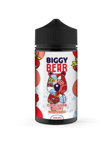 BIGGY BEAR Fruits Rouges Givrés light edition shortfill 200ml