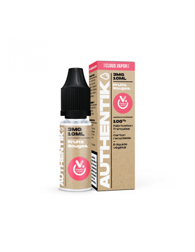 CLOUD VAPOR - Fruits Rouges Authentik - 6mg 10ml